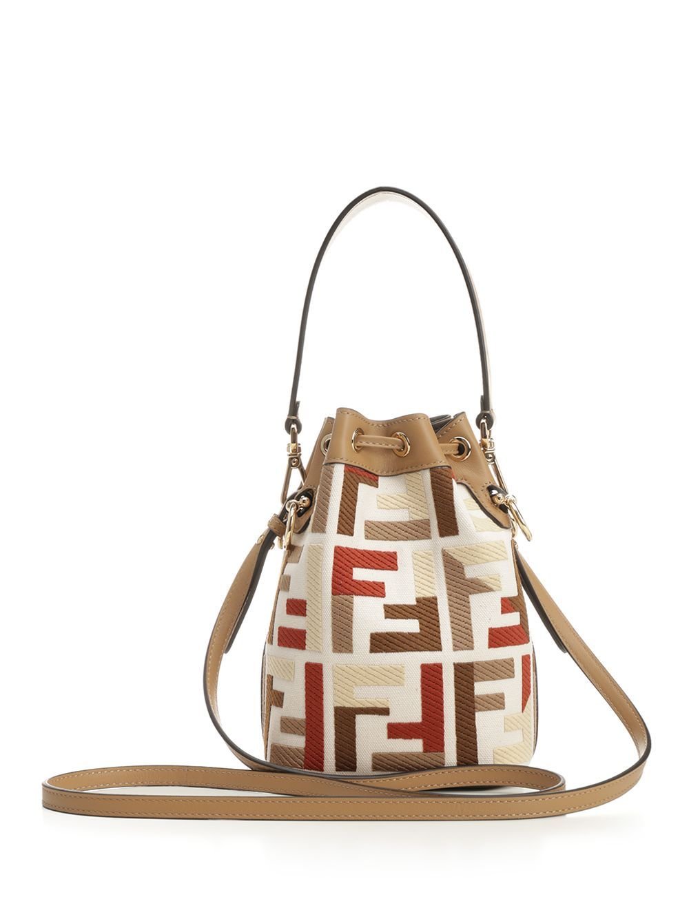Fendi Mon Tresor Drawstring Bucket Bag