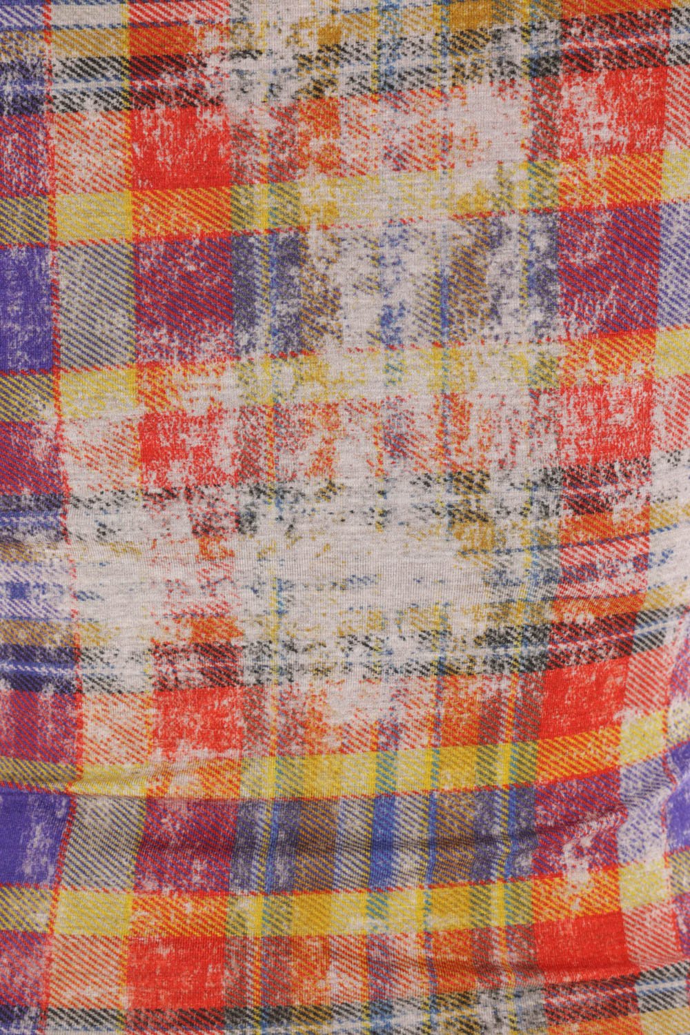 Vivienne Westwood Logo Printed Checked Top