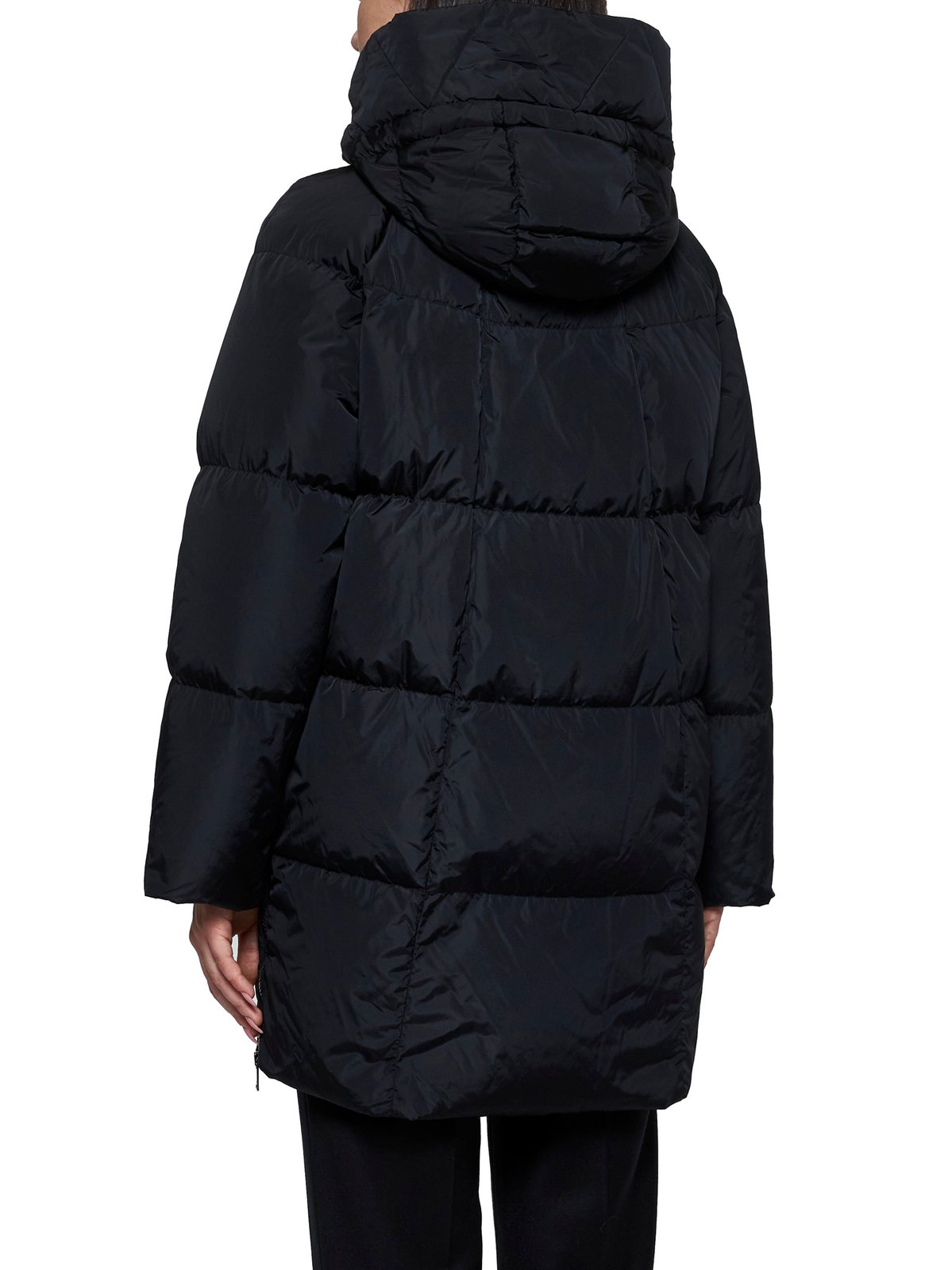 Weekend Max Mara Weekend Max Mara High Neck Drawstring Coat