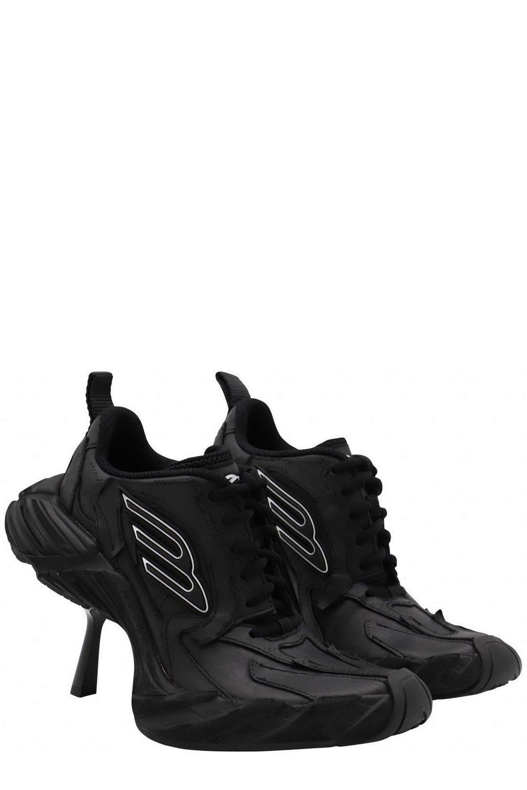 Balenciaga Monday Lace-Up Pumps
