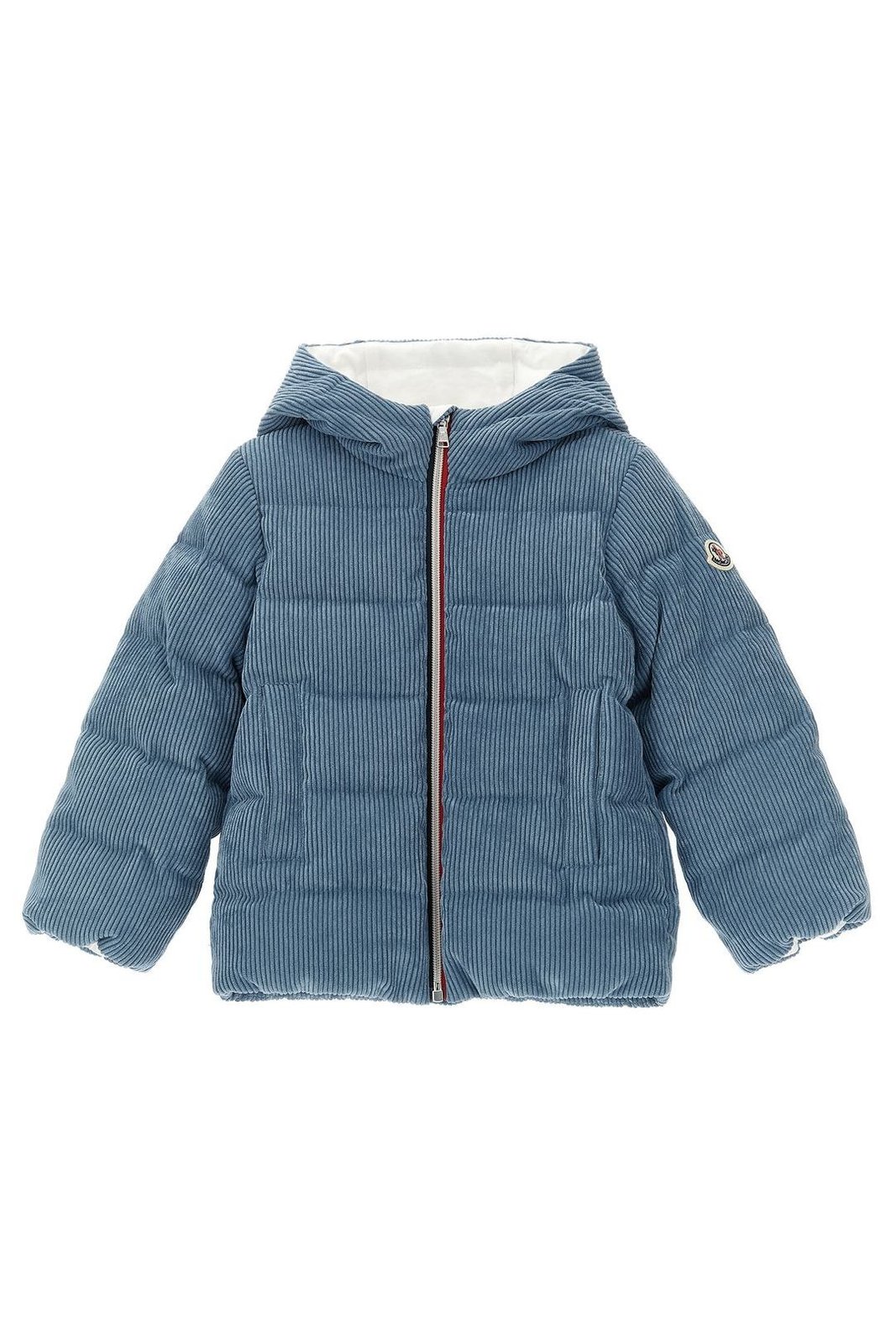 Moncler Enfant Puki Logo Patch Down Jacket