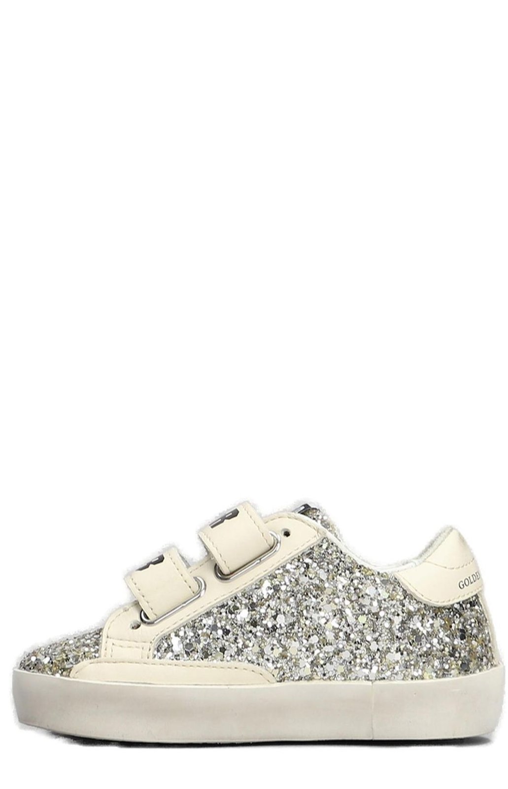 Golden Goose Kids Old School Logo-Patch Glittered Sneakers