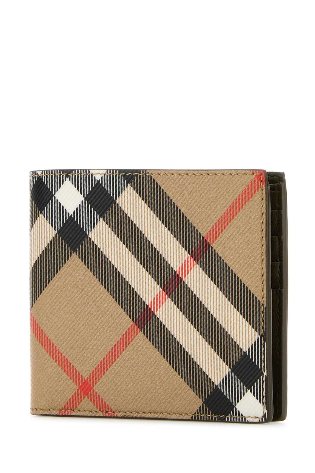 Burberry Check Printed Bifold Wallet