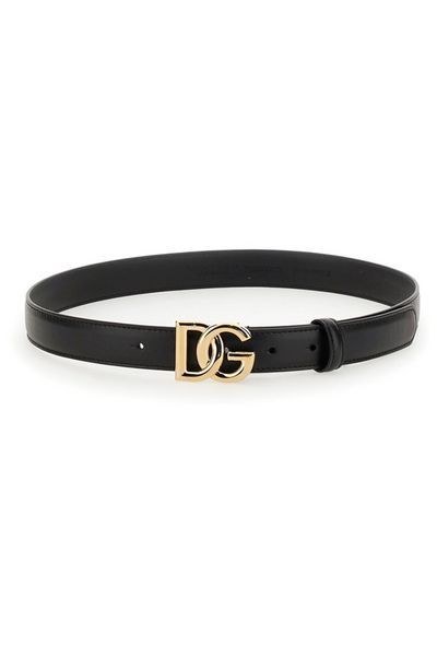 Dolce & Gabbana Baroque Logo Belt