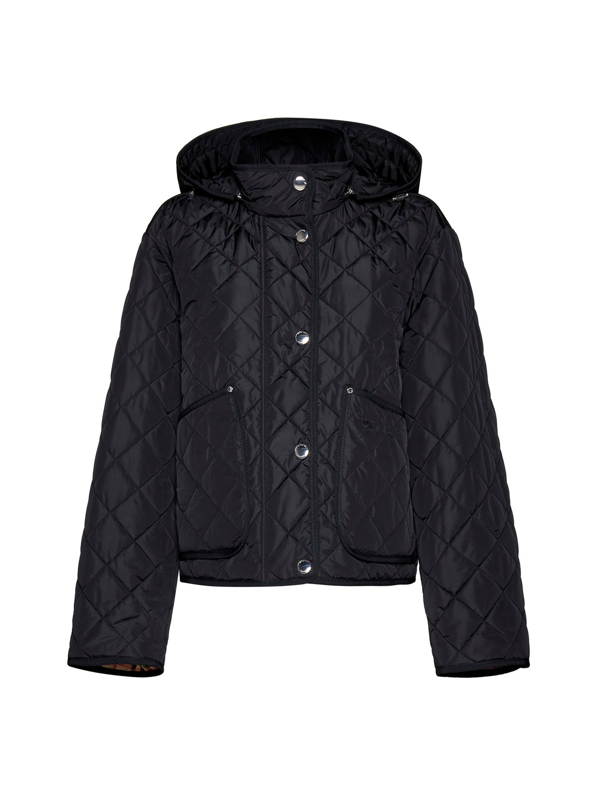 Burberry Quilted Hooded Jacket