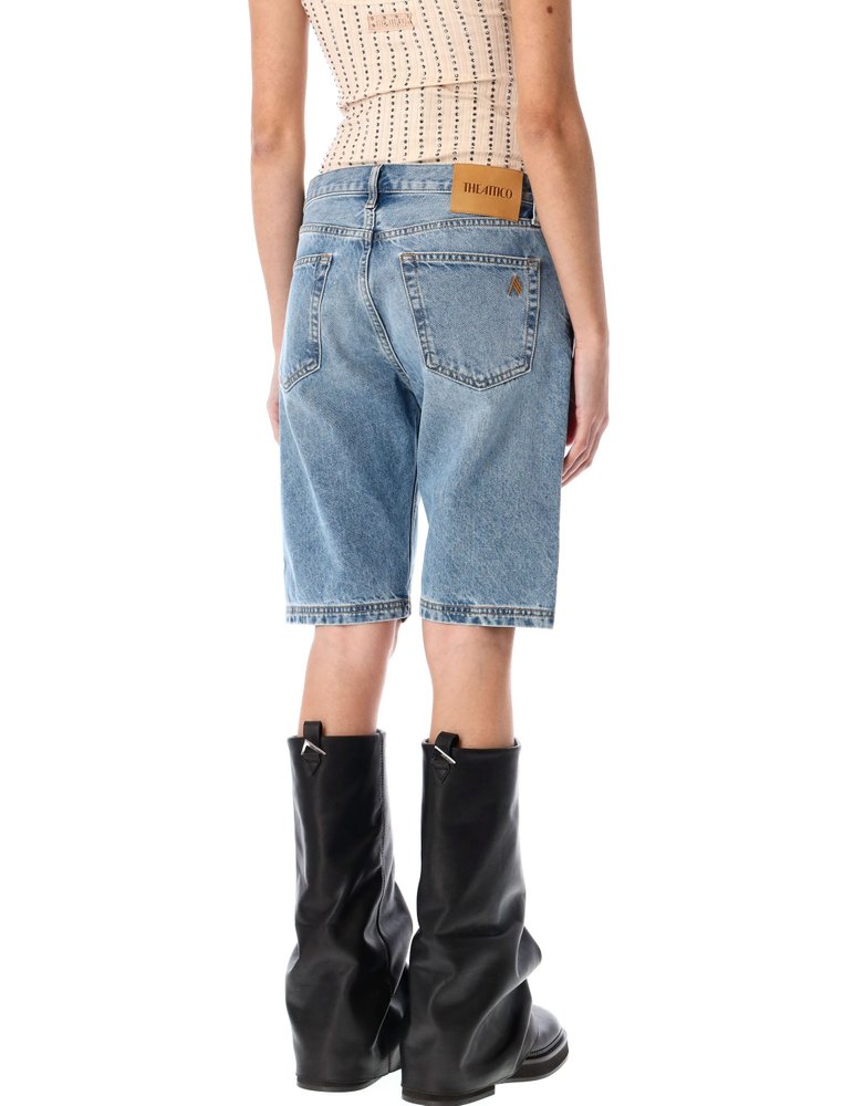 The Attico Denim Short Pants – Cettire