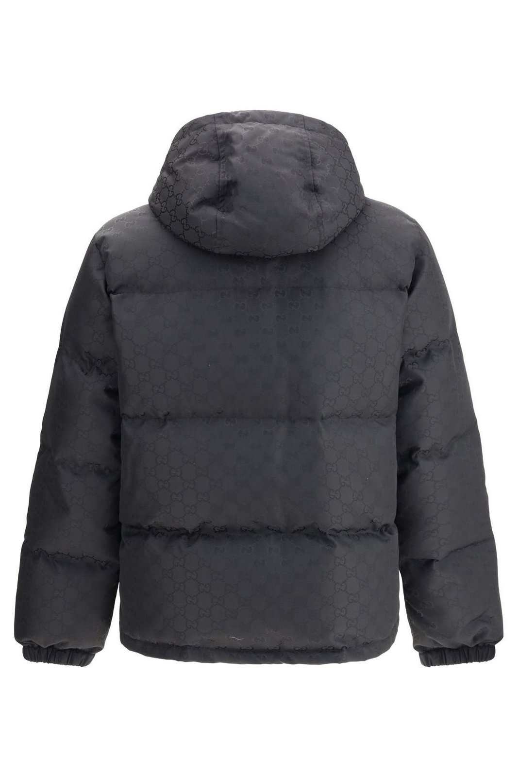 Gucci Monogrammed Zip-Up Puffer jacket