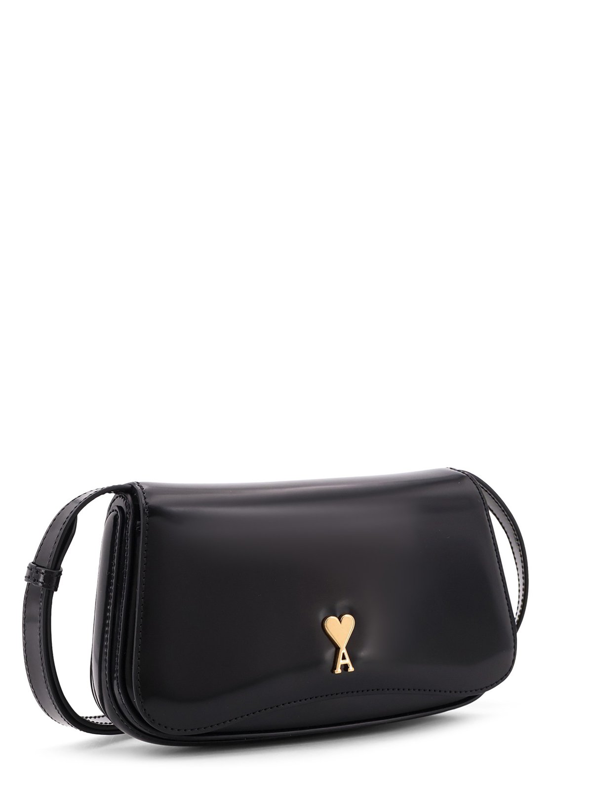 AMI Ami Paris Logo Plaque Shoulder Bag