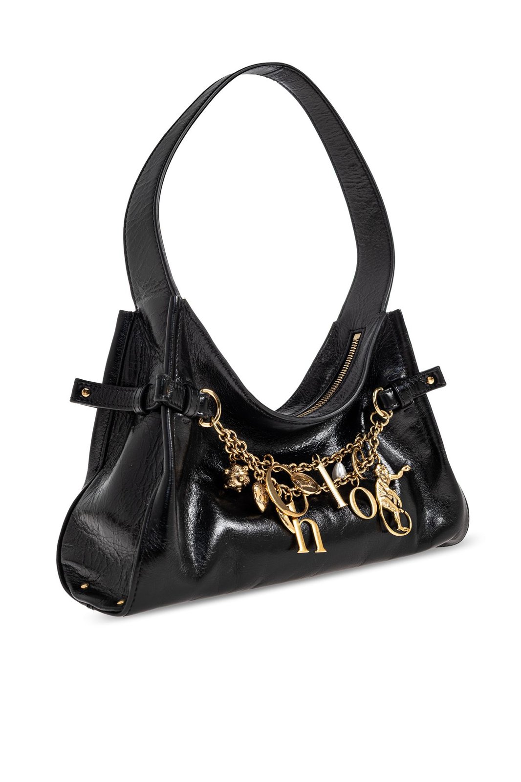 Chloé Charms Detailed Hobo Bag