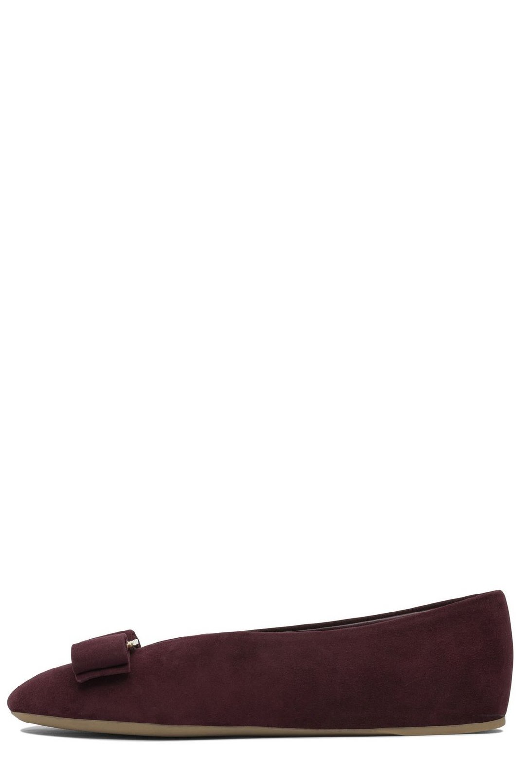 Ferragamo Vara Bow Ballet Flat Shoes