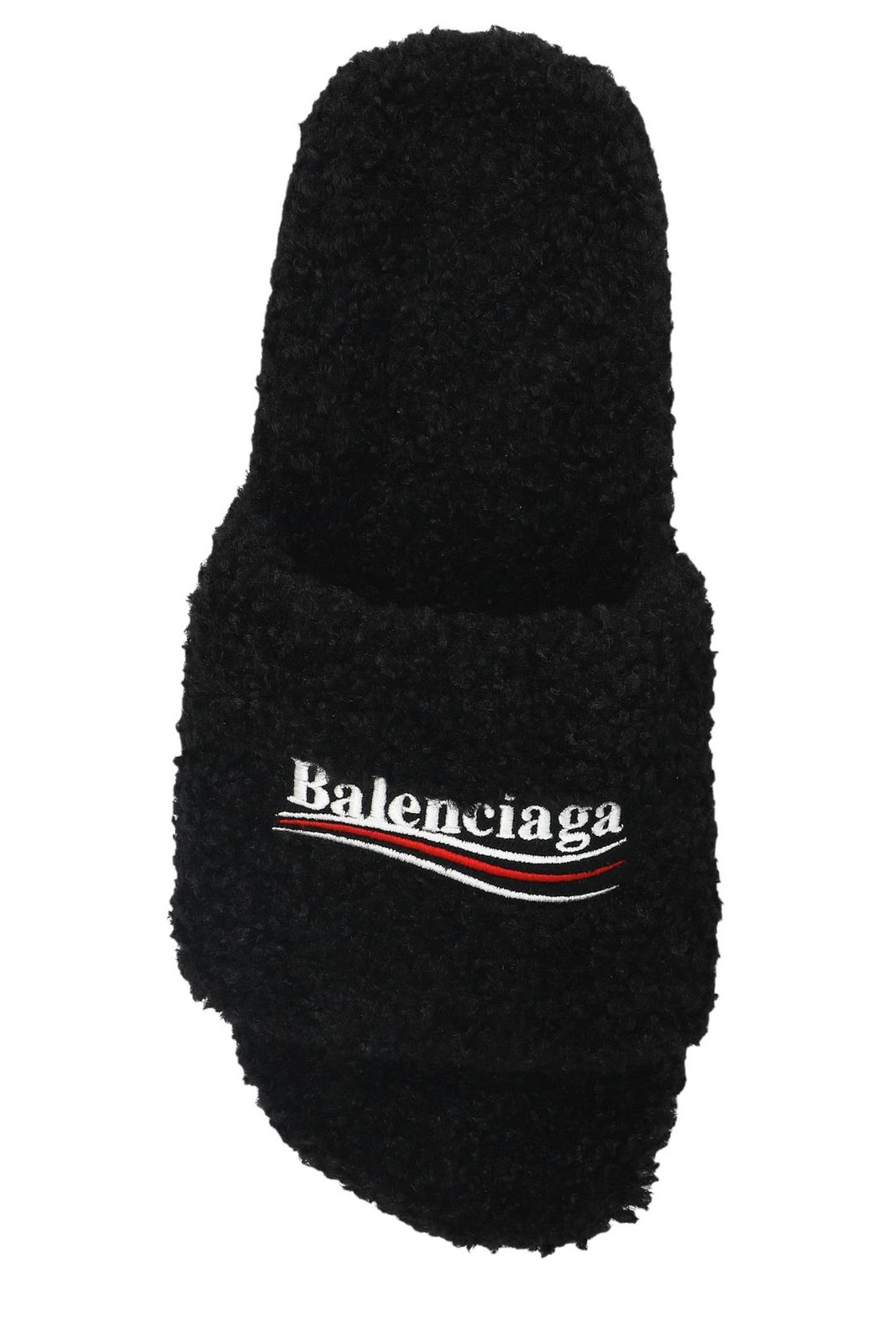 Balenciaga Furry Slide Sandals