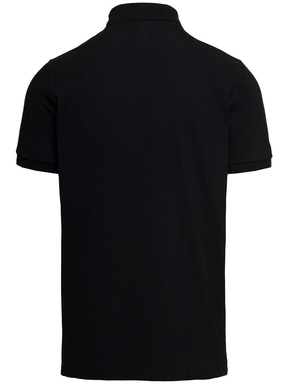 Dolce & Gabbana Logo Plaque Short Sleeved Polo Shirt