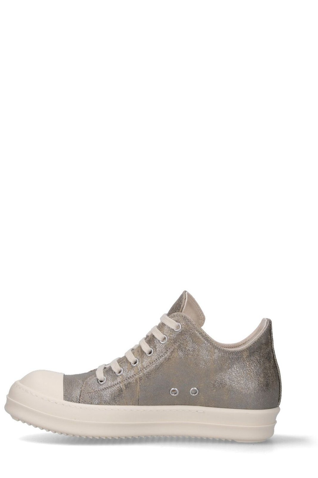 Rick Owens DRKSHDW Round Toe Lace-Up Sneakers