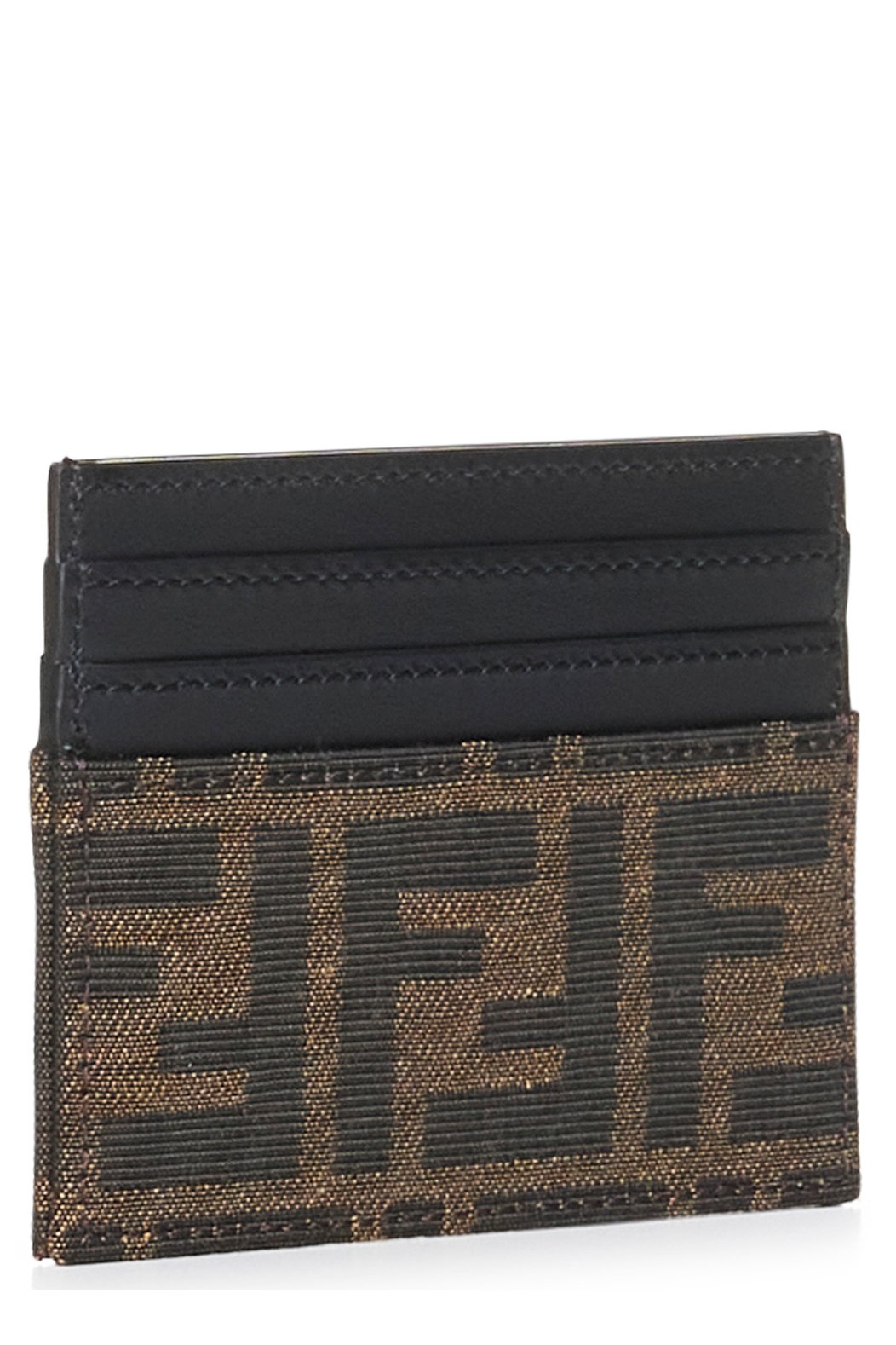 Fendi FF Jacquard Card Holder
