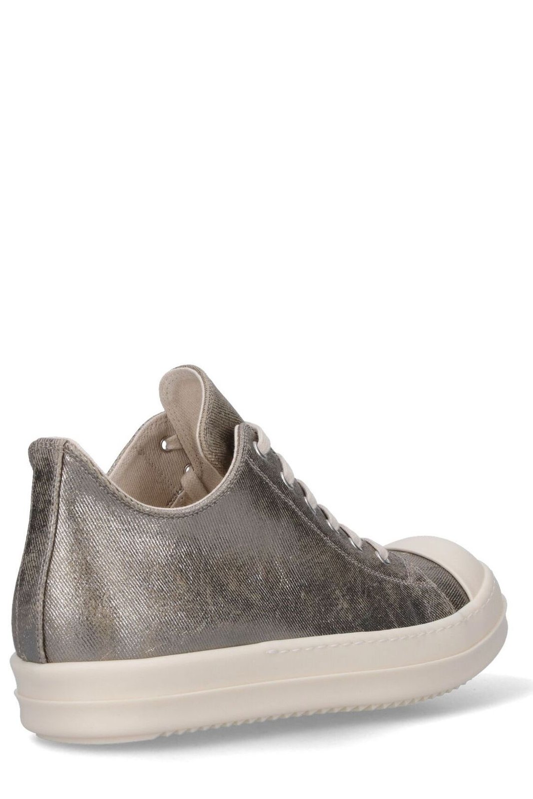 Rick Owens DRKSHDW Round Toe Lace-Up Sneakers