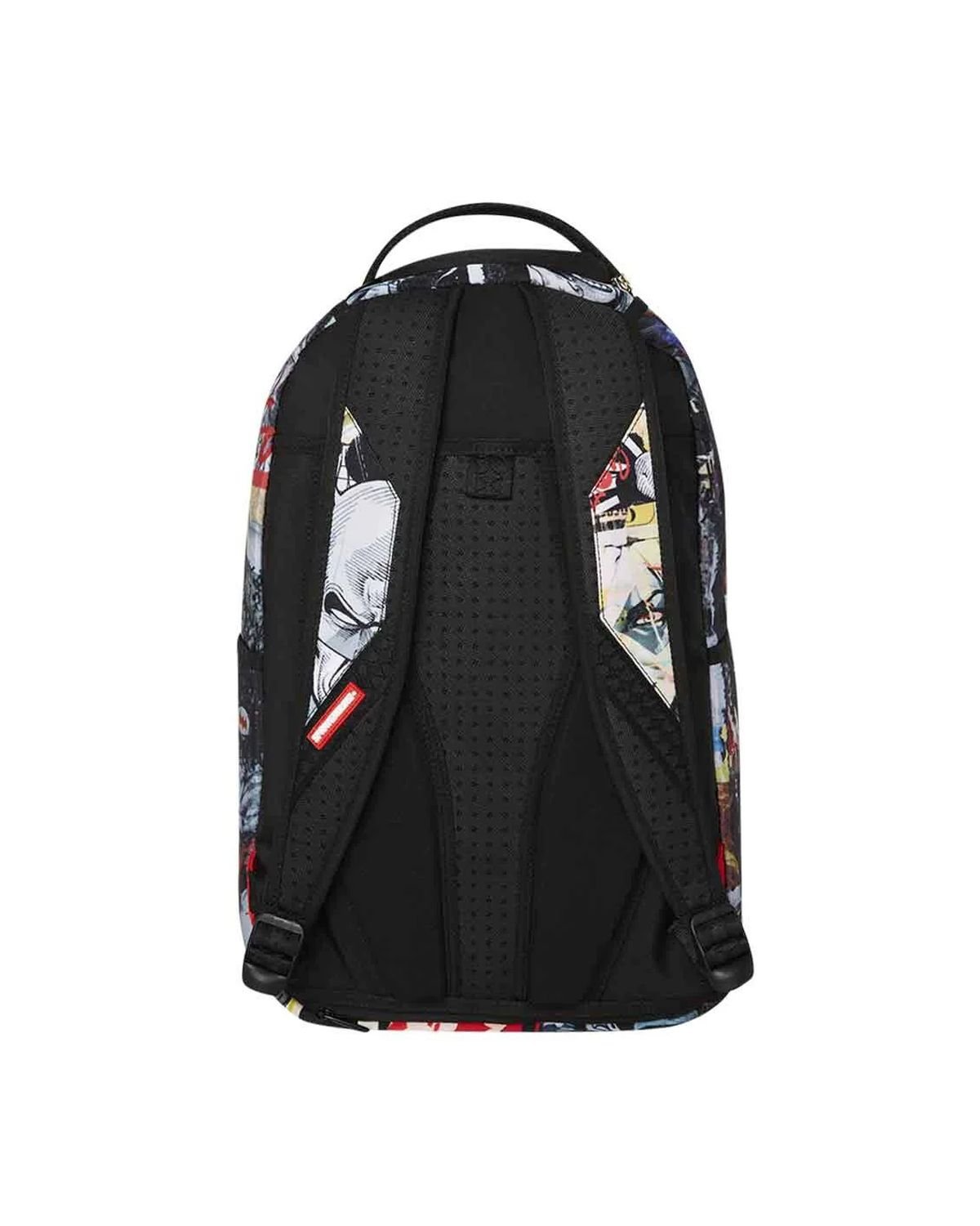 Sprayground Batman Collage Shark Backpack - Thumbnail 5