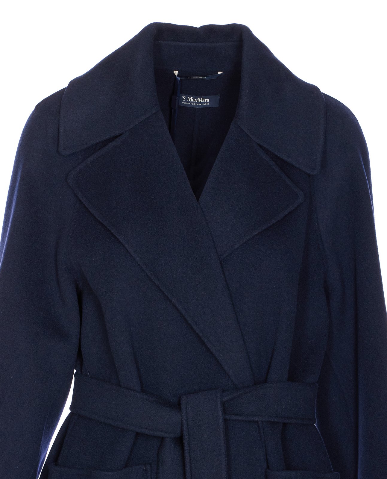 'S Max Mara Doris Belted Long-Sleeved Coat