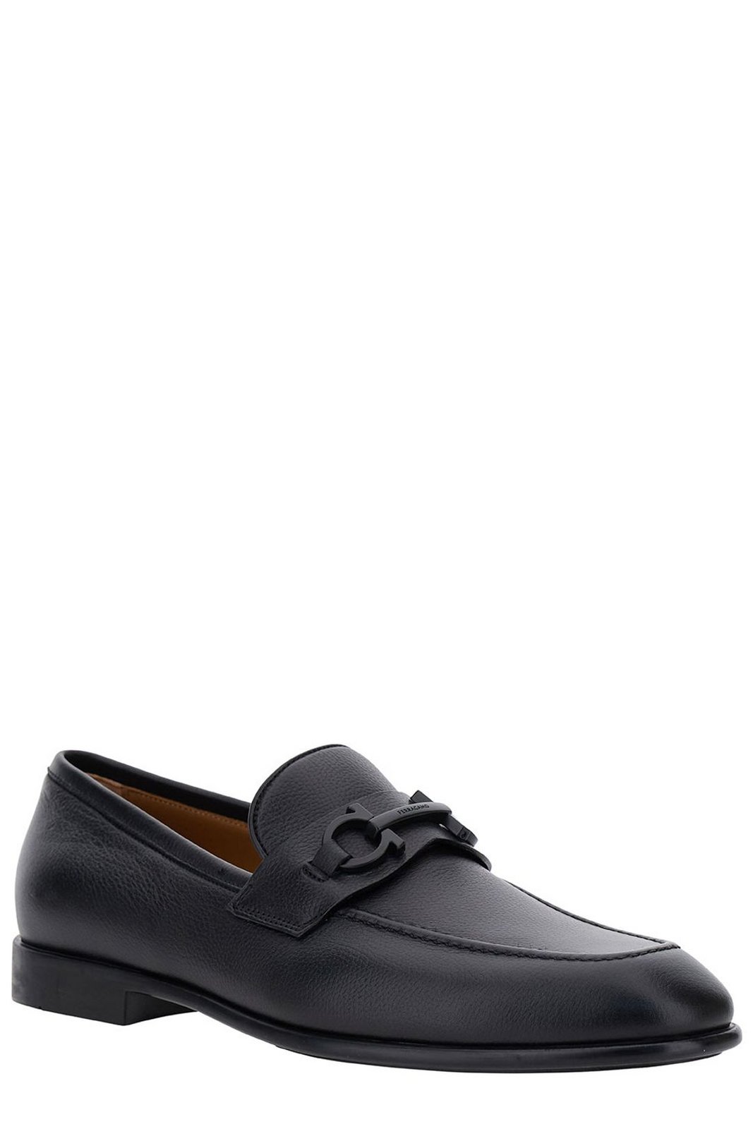 Ferragamo Gancini-Buckle Slip-On Loafers