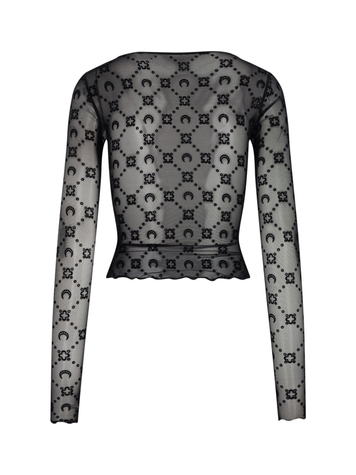 Marine Serre Monogram Crewneck Top