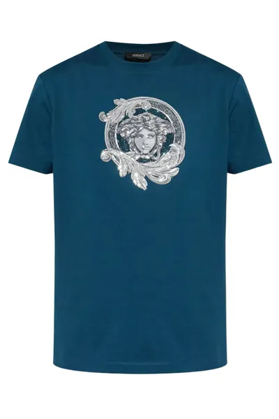 베르사체 Medusa 장식 티셔츠
