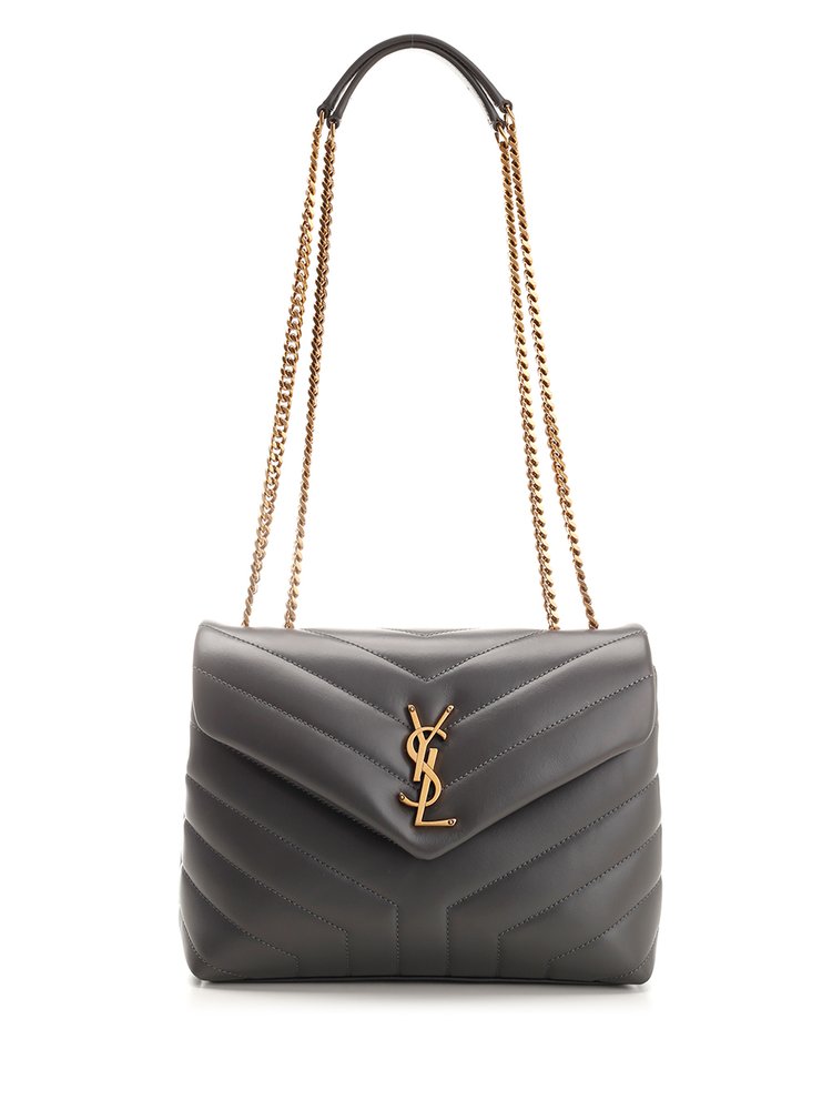 Saint Laurent Loulou Small Matelasse Y Leather Shoulder Bag In Black ModeSens