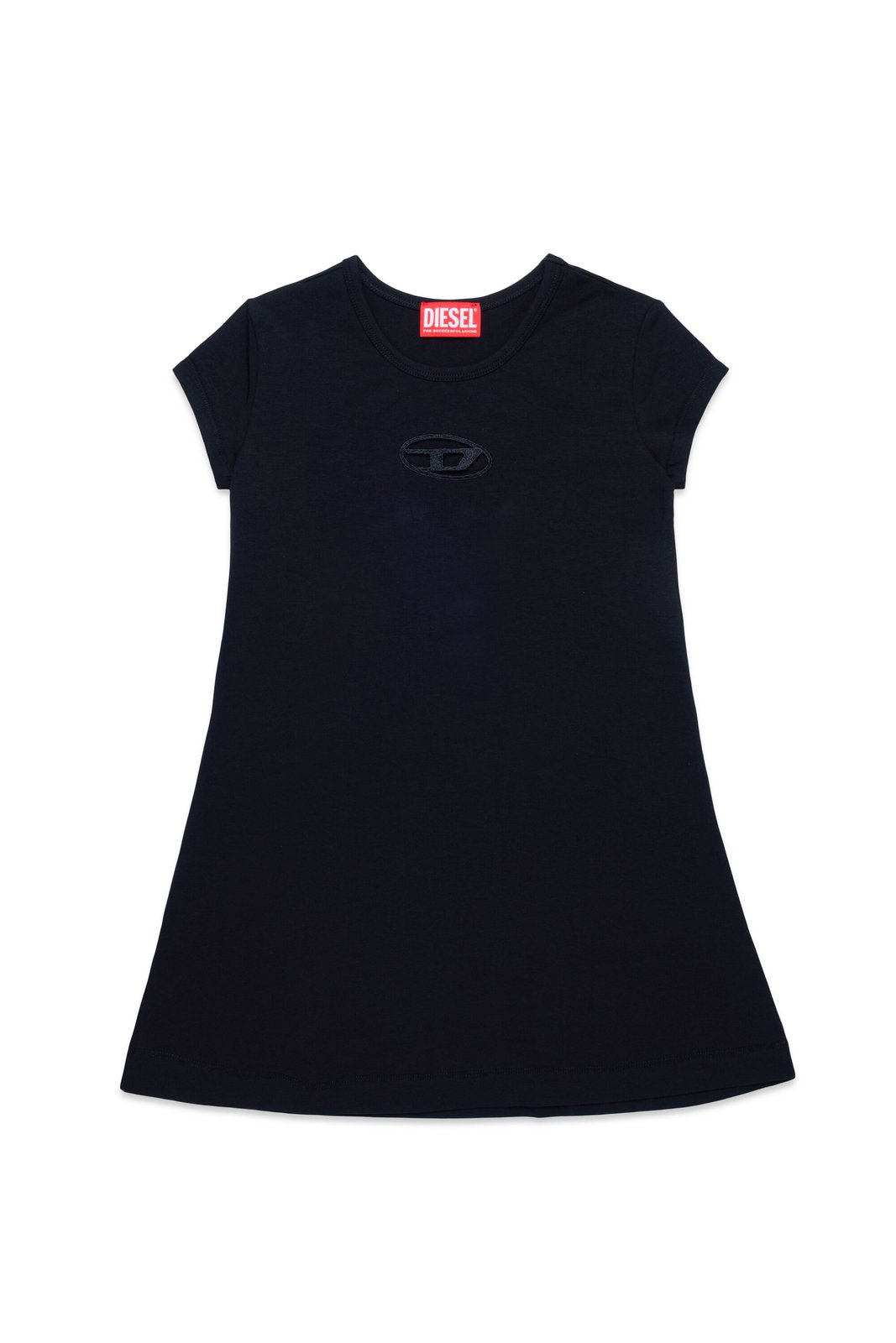 Diesel Kids Dangielam Logo Cut-Out Dress