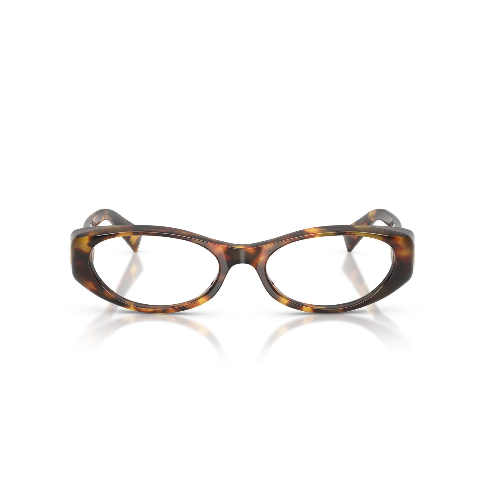 Miu Miu Eyewear Oval Frame Glasses – Cettire