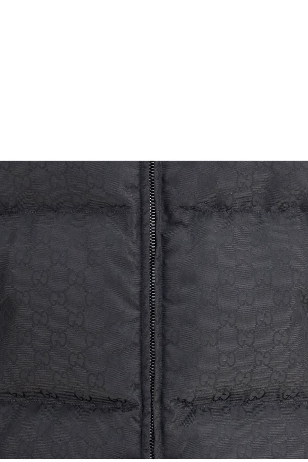Gucci Monogrammed Zip-Up Puffer jacket