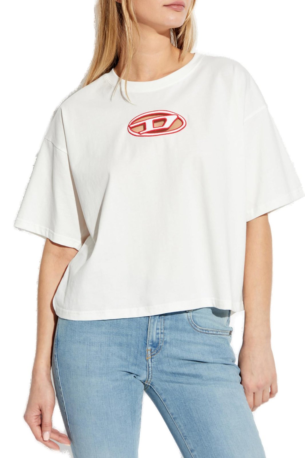 Diesel T-Buxt-Crop-Od Boxy T-Shirt
