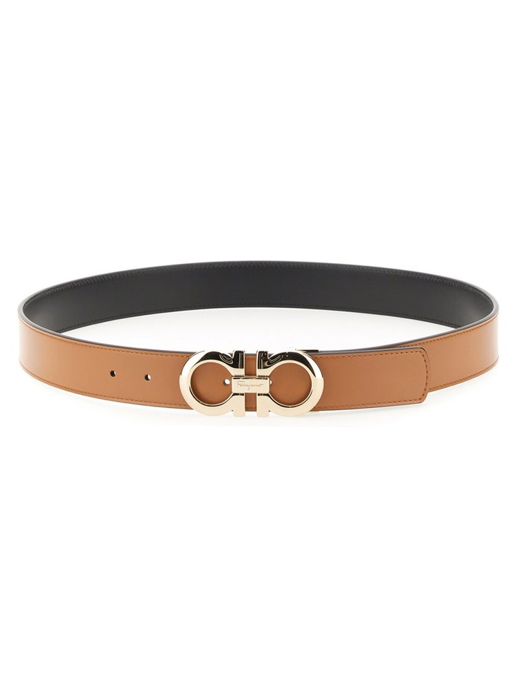 salvatore ferragamo fixed gancini belt