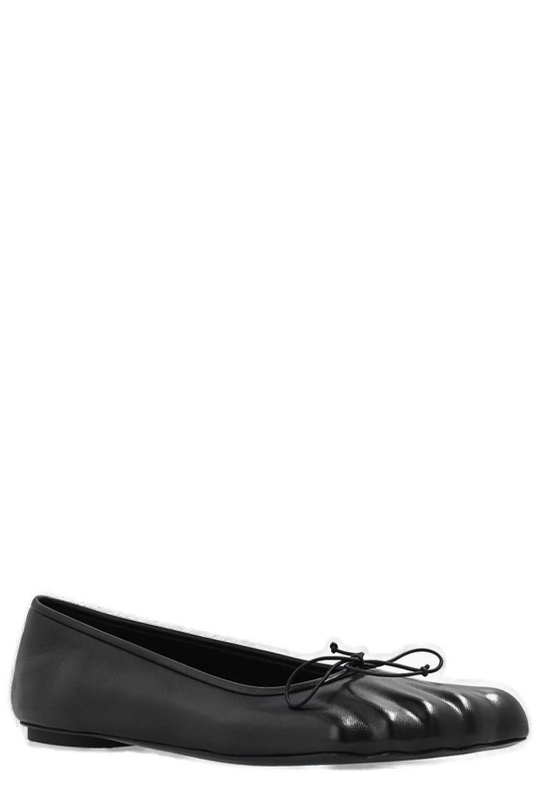 Balenciaga Fetish Bow Embellished Ballet Flats