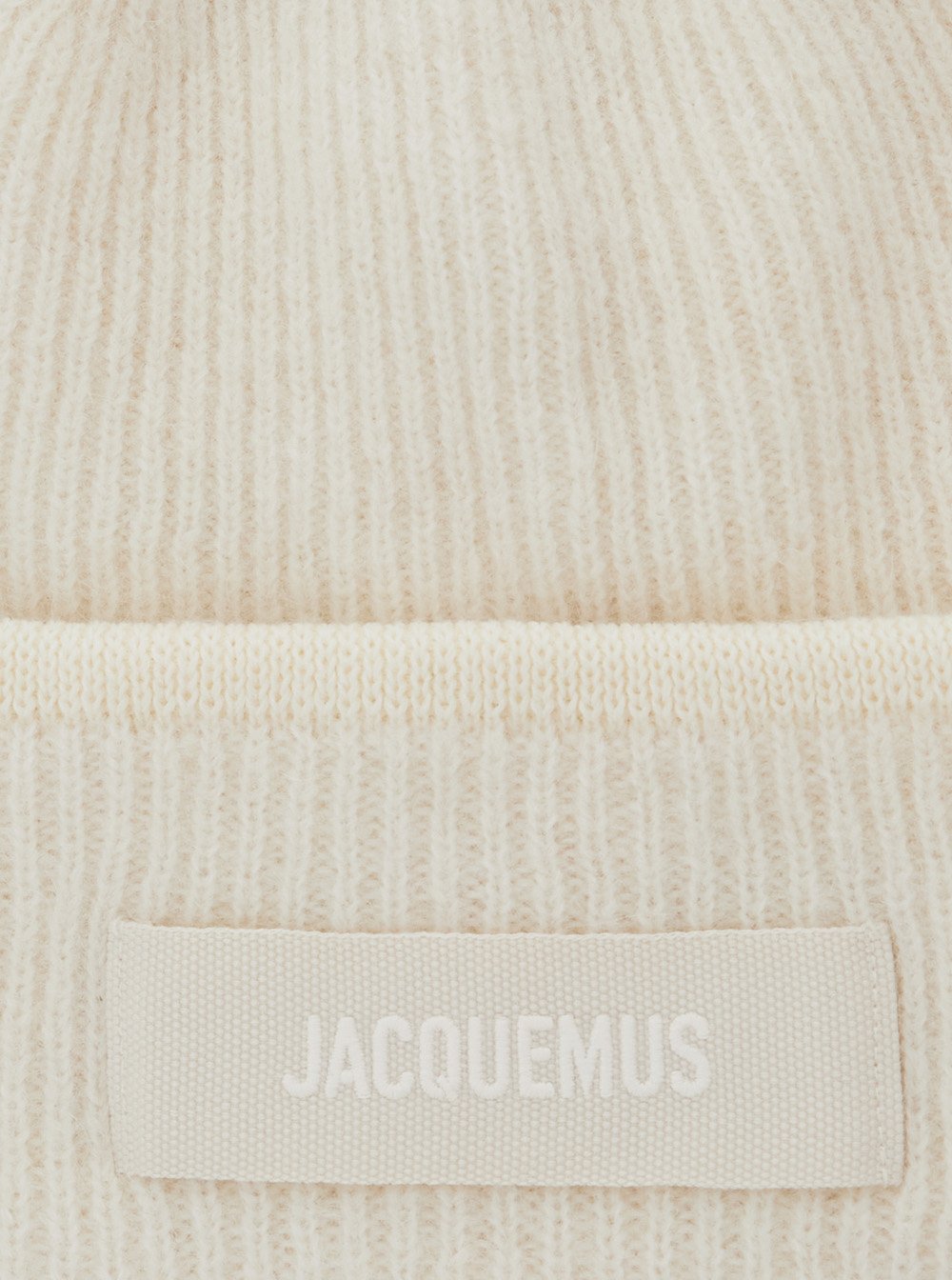 Jacquemus The Gros Grain Logo Patch Beanie