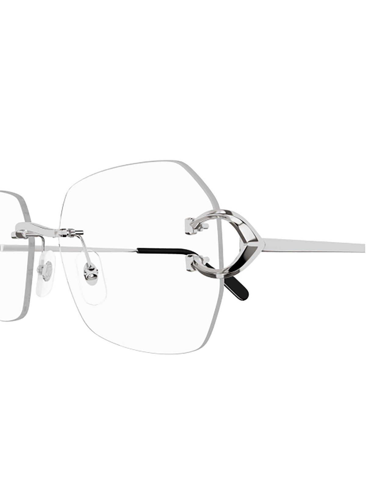 Cartier Oval Frame Glasses
