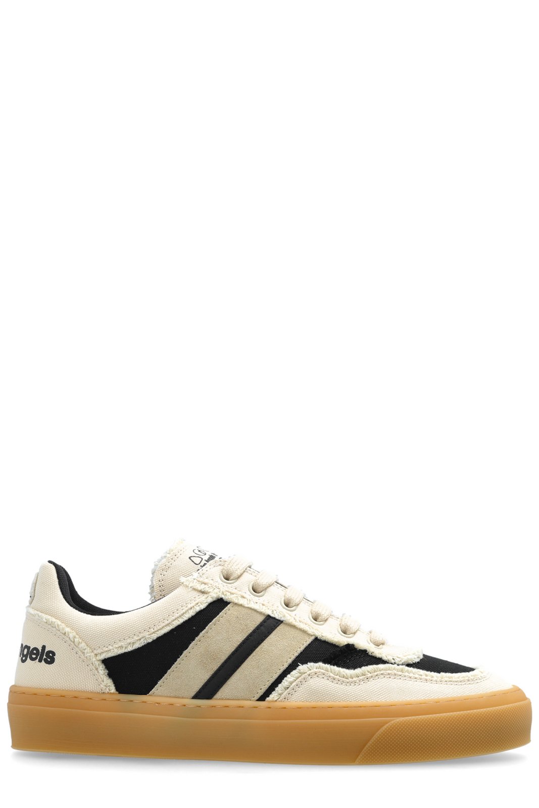 Moncler X Palm Angels Striped Low-Top Sneakers – Cettire