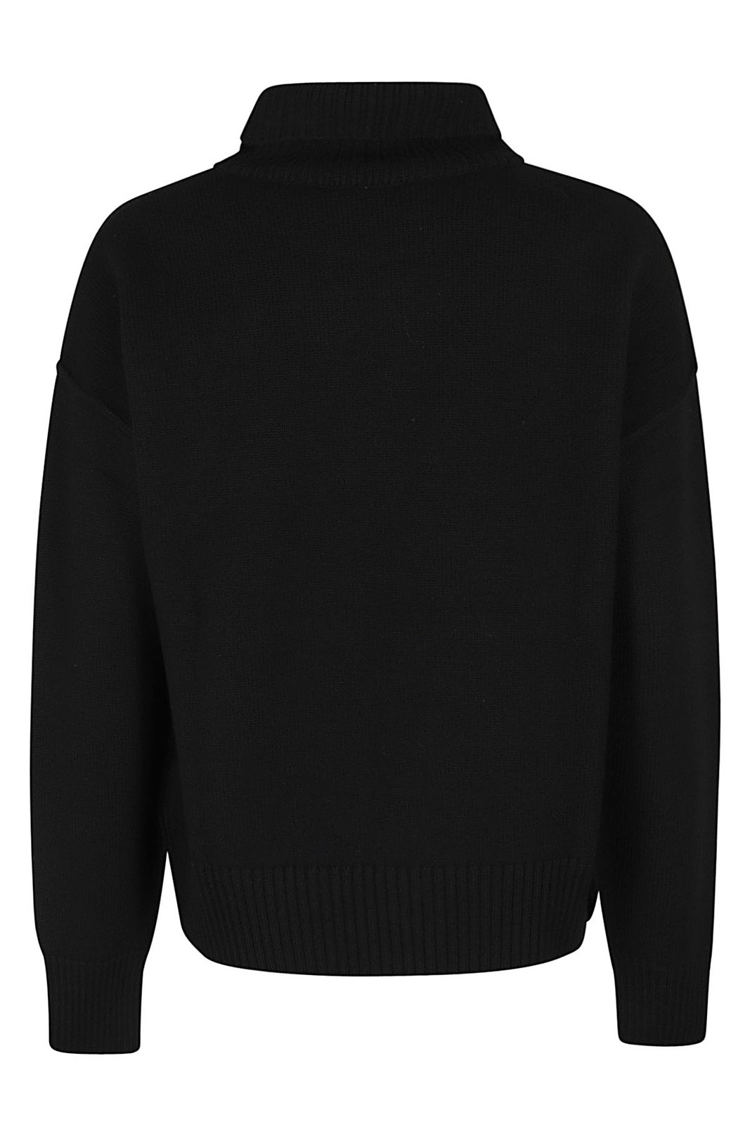 AMI Paris Roll-Neck Knitted Jumper