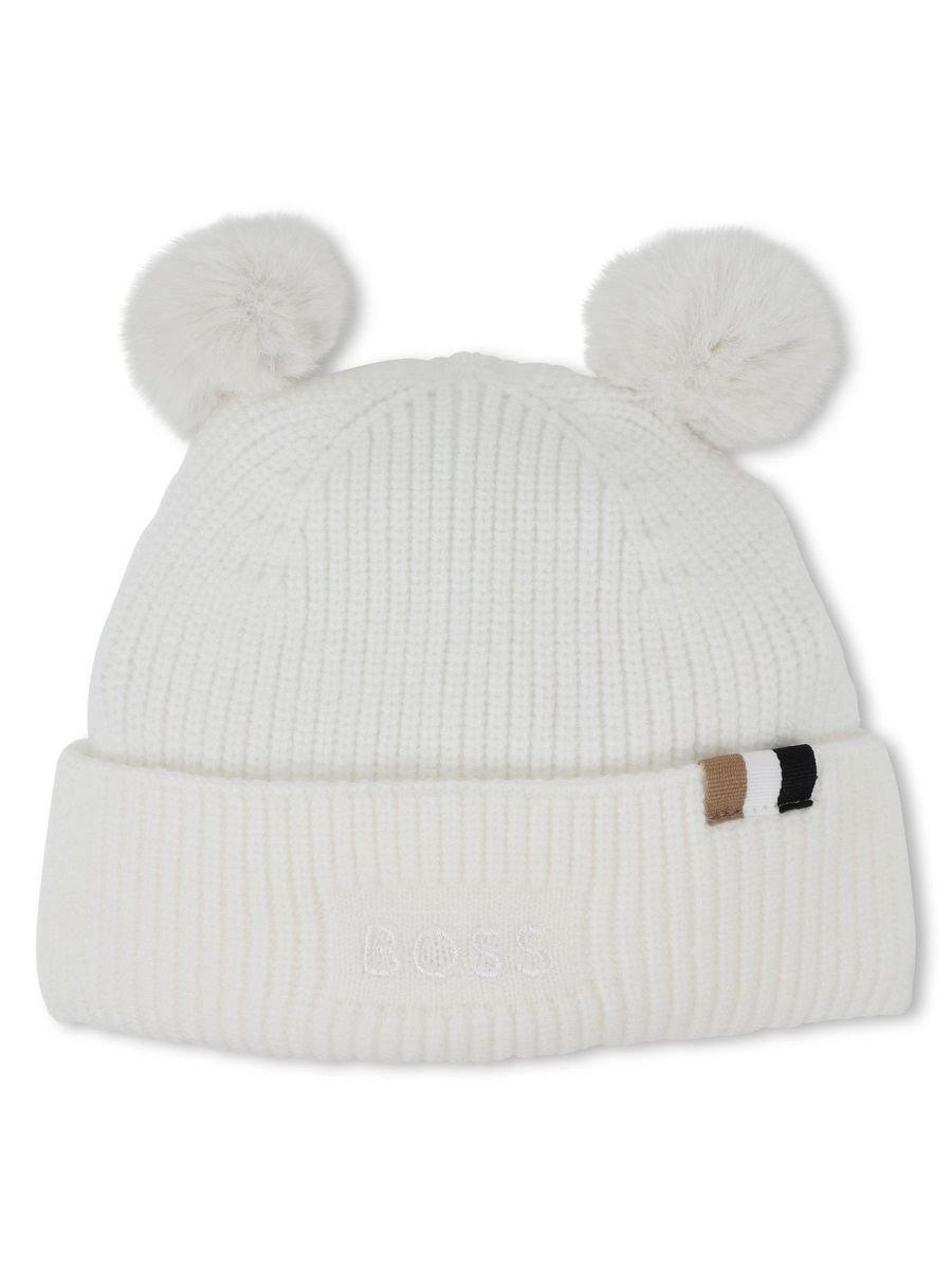 Hugo Boss Pom Pom Hat Orange Label Exclusive HUGO BOSS Beanies | HUGO BOSS main image 4