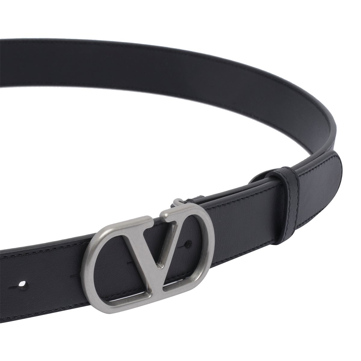 Valentino VLogo Signature Buckled Belt – Cettire