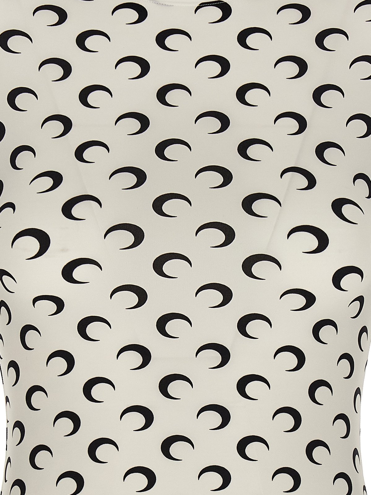 Marine Serre Crescent Printed Long-Sleeved Top