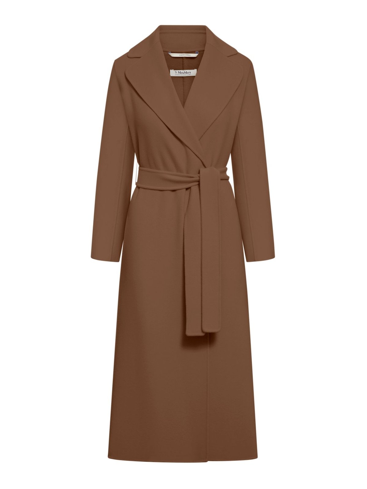 'S Max Mara Poldo Belted Long-Sleeved Coat