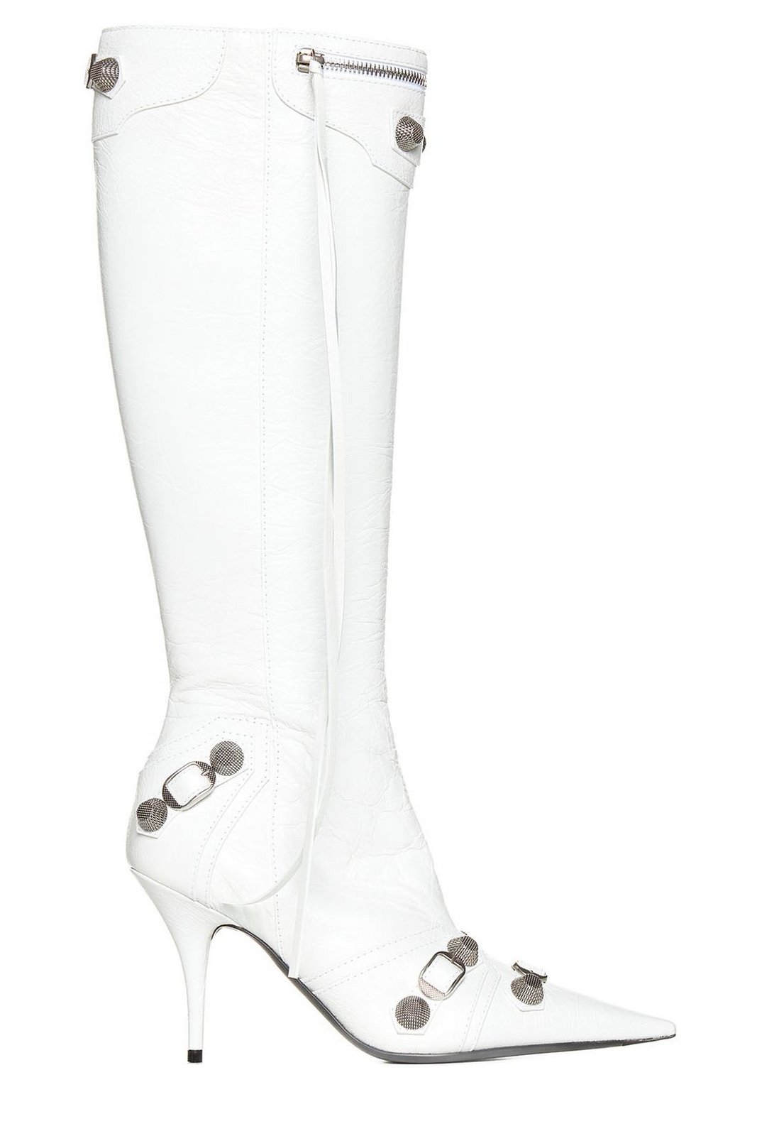 Balenciaga Cagole Pointed-Toe Boots