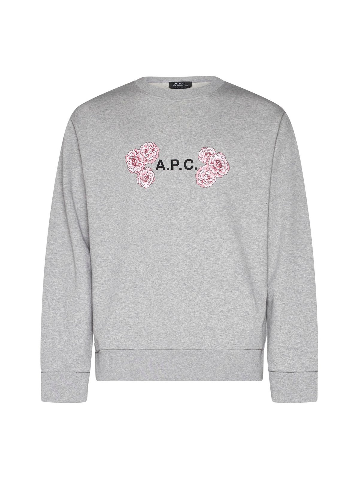 A.P.C. Logo Printed Crewneck Sweatshirt