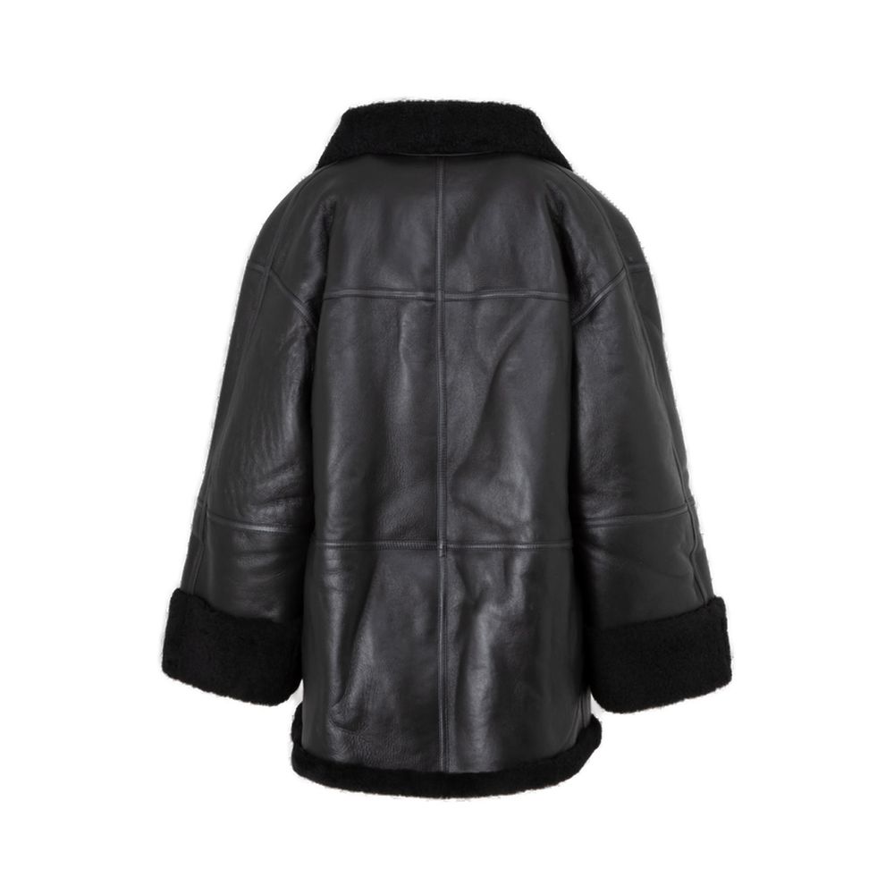 TOTEME Toteme Trim Detailed Zip-Up Jacket
