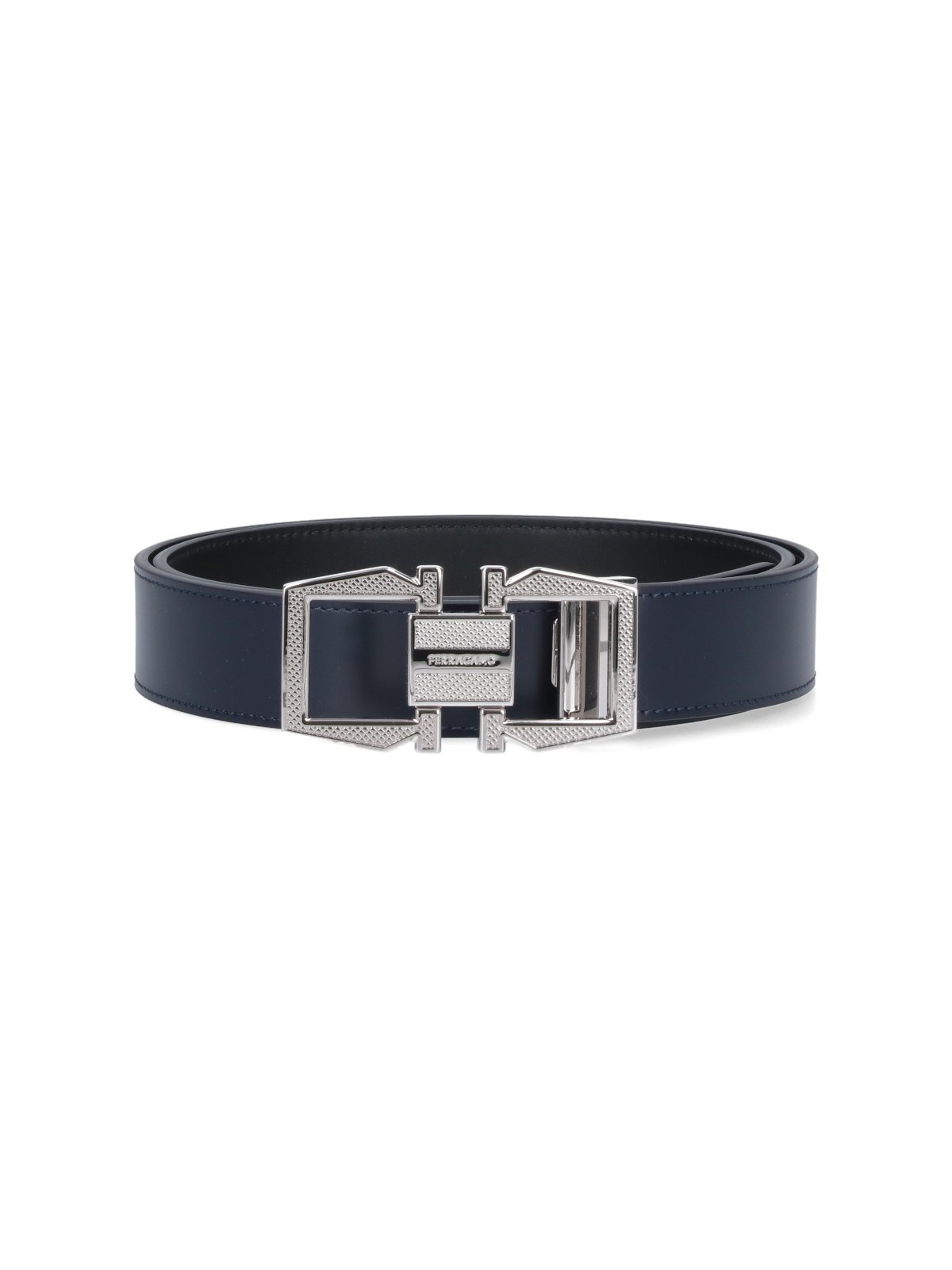 Salvatore Ferragamo Monogram Gancini Reversibile Buckled Belt  