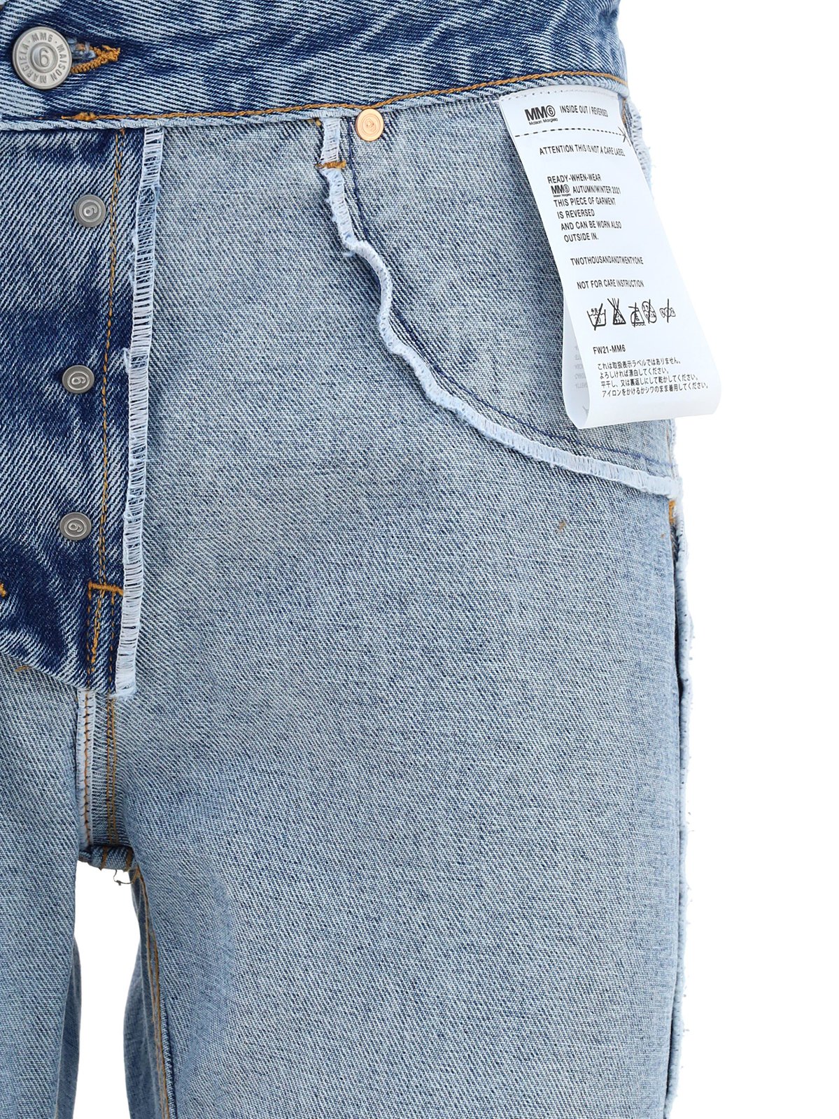 MM6 Maison Margiela Inside-Out Jeans