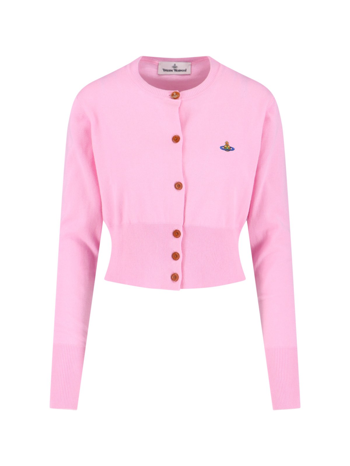 Vivienne Westwood Orb Buttoned Long-Sleeved Cardigan