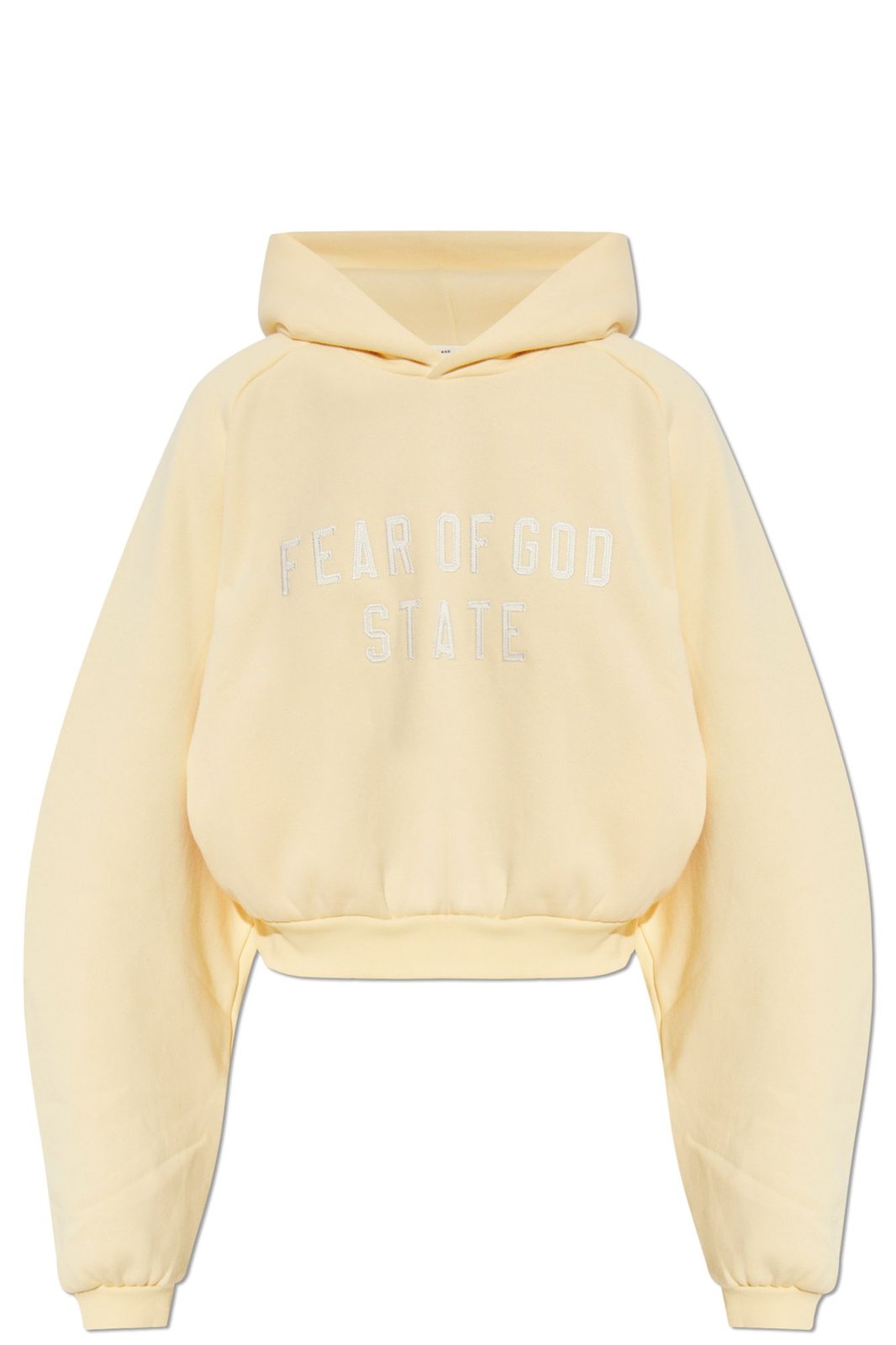 Fear Of God Essentials Logo Embroidered Hoodie