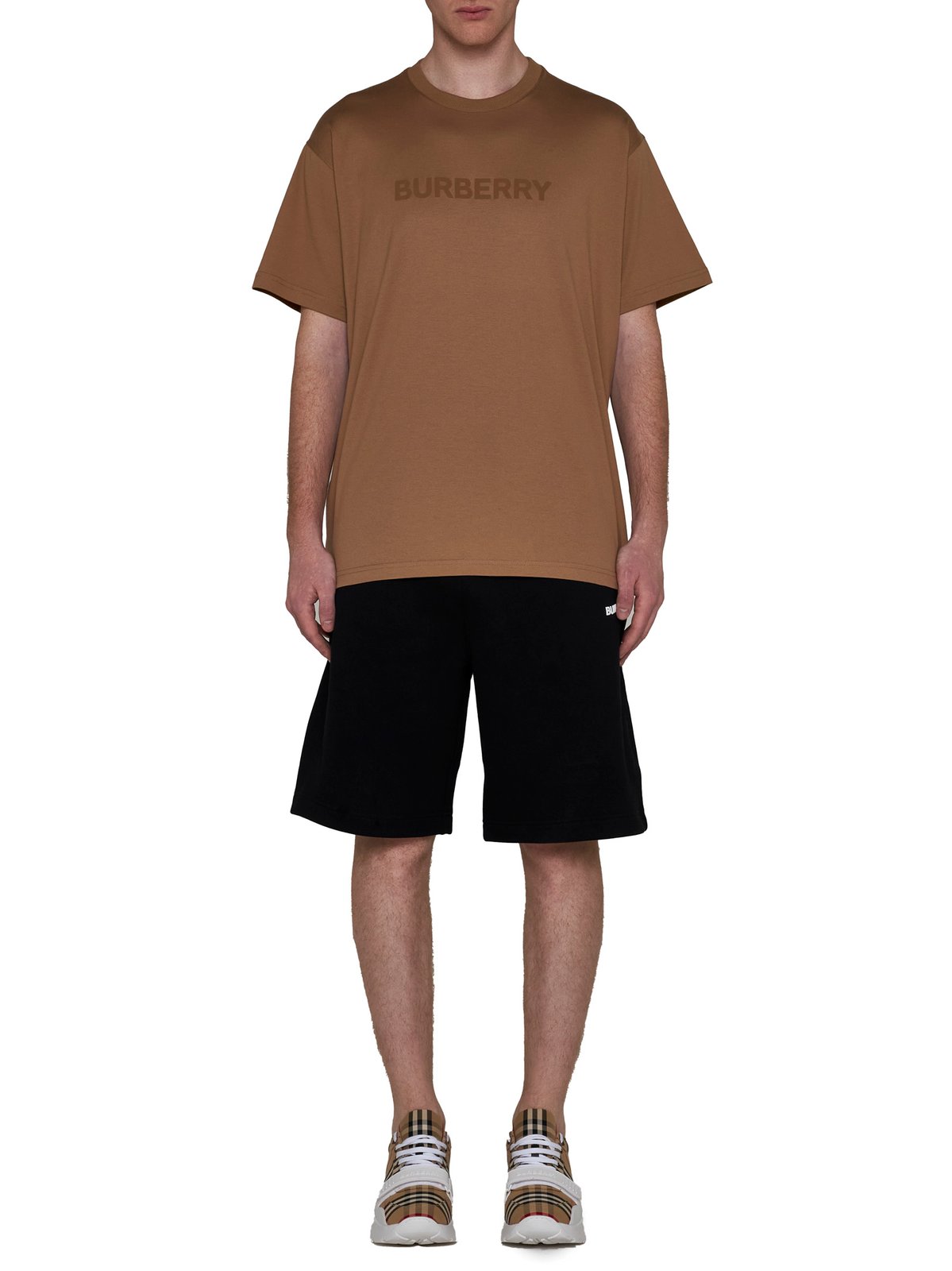 Burberry Logo Printed Crewneck T-Shirt