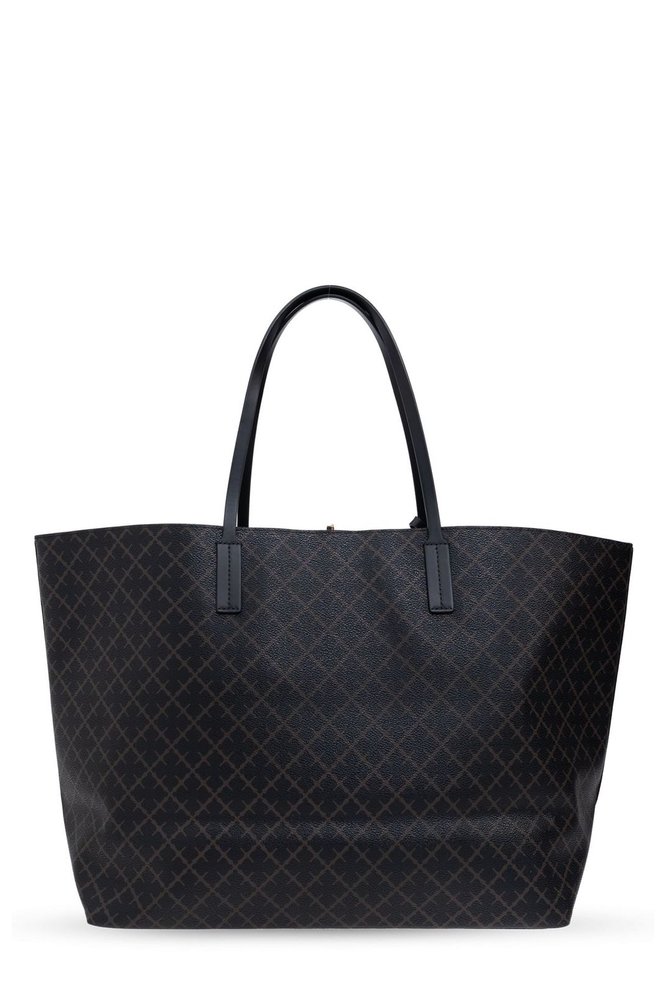 BY MALENE BIRGER 아비 기하학 프린트 토트백