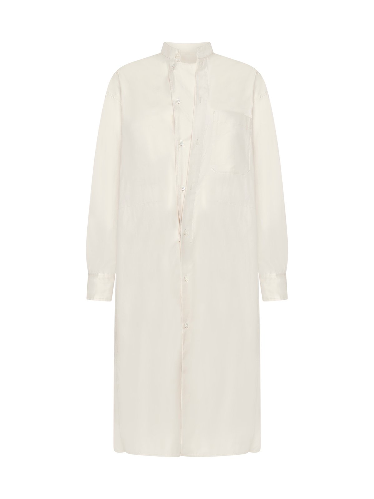 Lemaire Lemaire Officer Collar Shirt Dress - Shirts - Free
