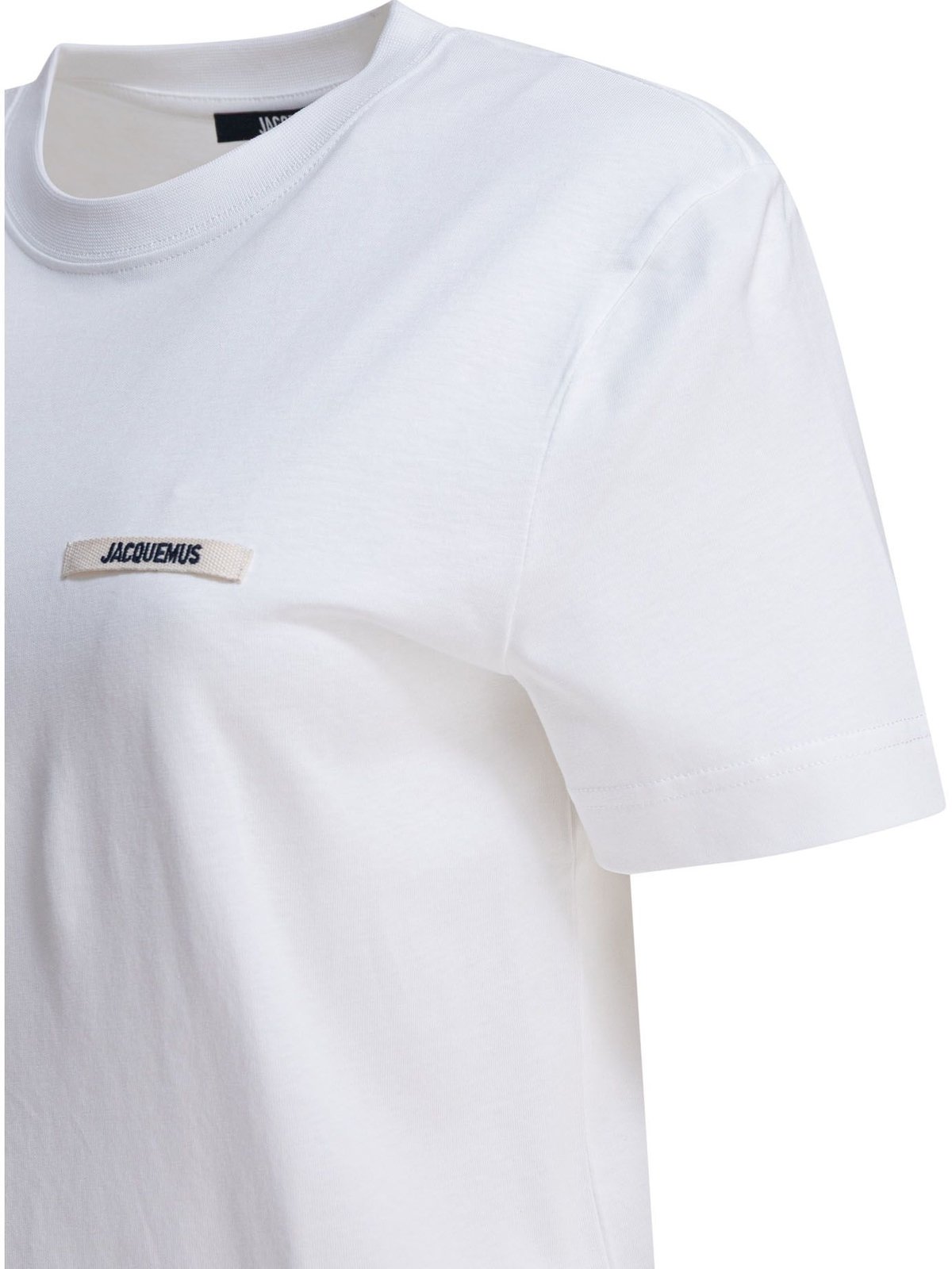 Jacquemus Logo Patch Short Sleeved T-Shirt